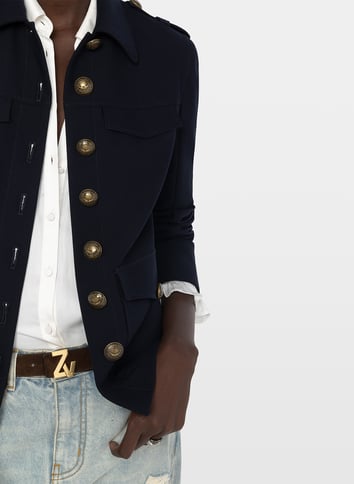 Veste tailleur col classique ZADIG&VOLTAIRE Bleu